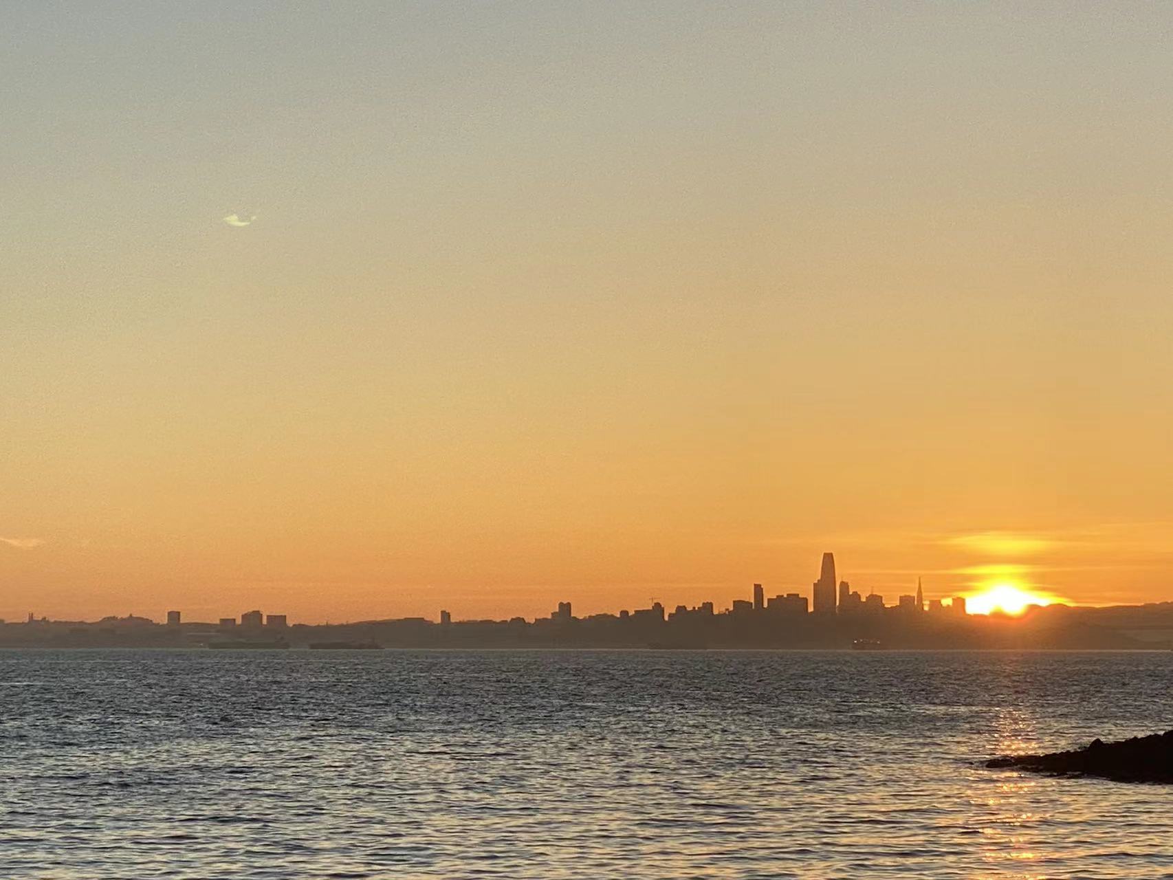 SF Skyline at Sunset